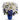 Beautiful blue and white floral arrangement