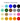 This image shows the colour options available to customize a winter toque with.