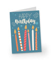 RP19 Happy Birthday card with candles