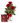 Red rose bouquet with card