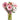 Pink flowers in mason jar