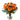Orange Roses in Vase